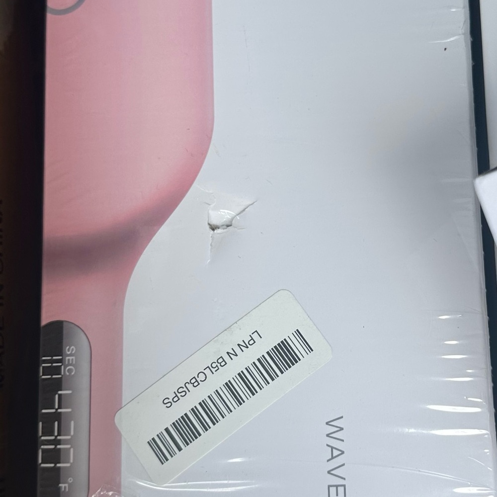 Vogue Tymo Pink Hair Waver